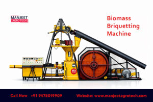 Feature of Biomass Briquetting Machine – Complete Guide by Manjeet Agrotech