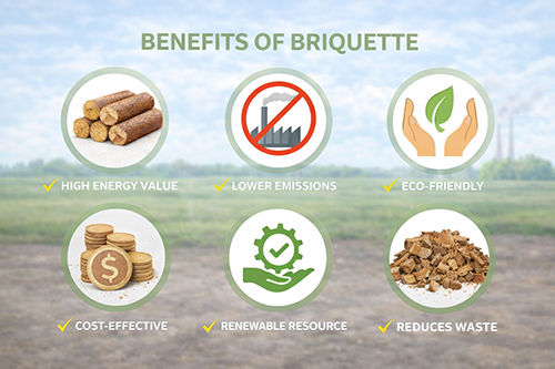 where we use biomass briquettes