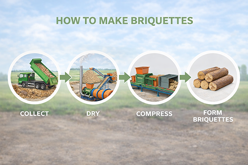 how to make briquettes