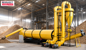 High Capacity Rotary Drum Dryer Machine